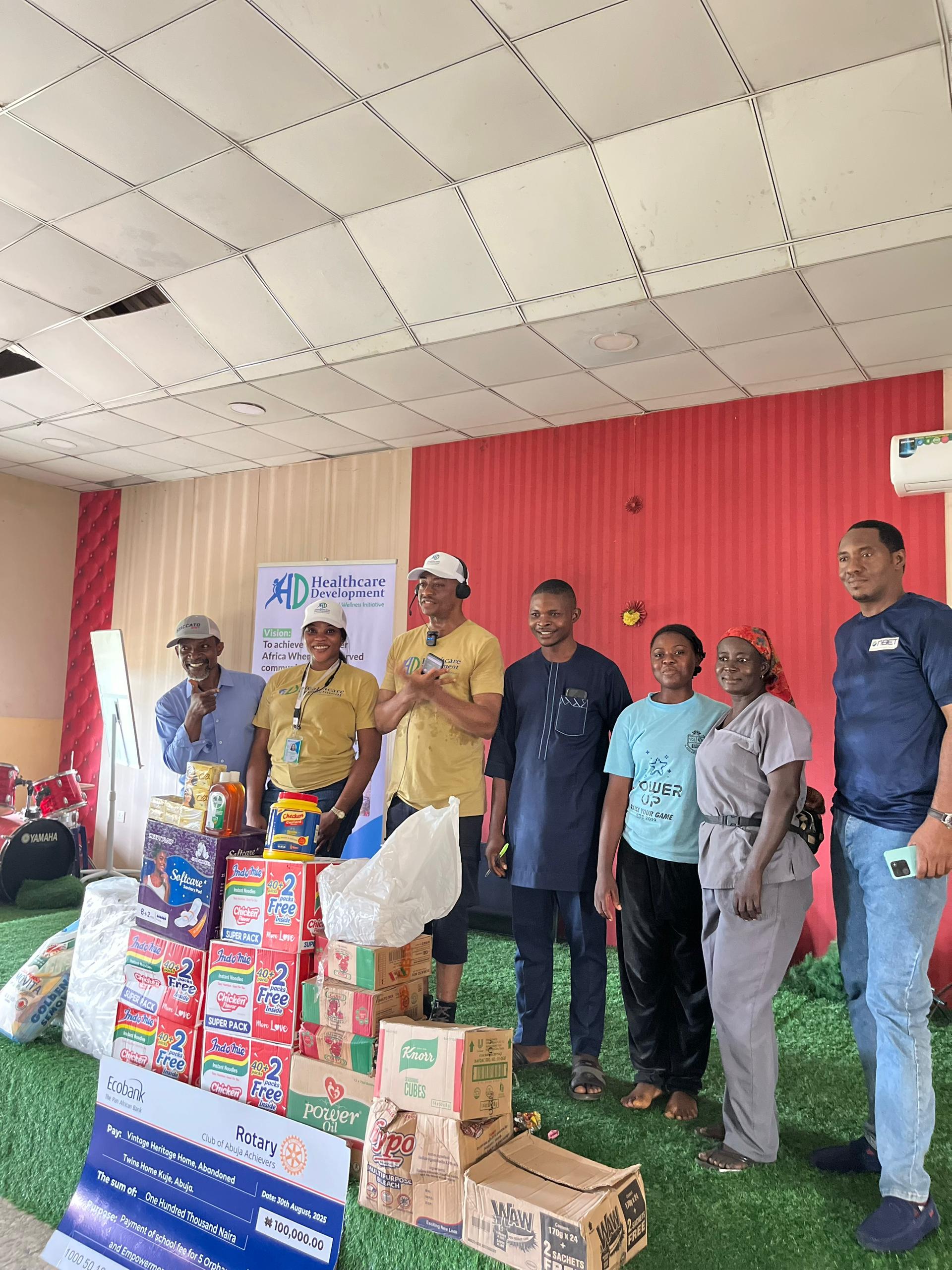 KUJE ORPHANAGE VISIT