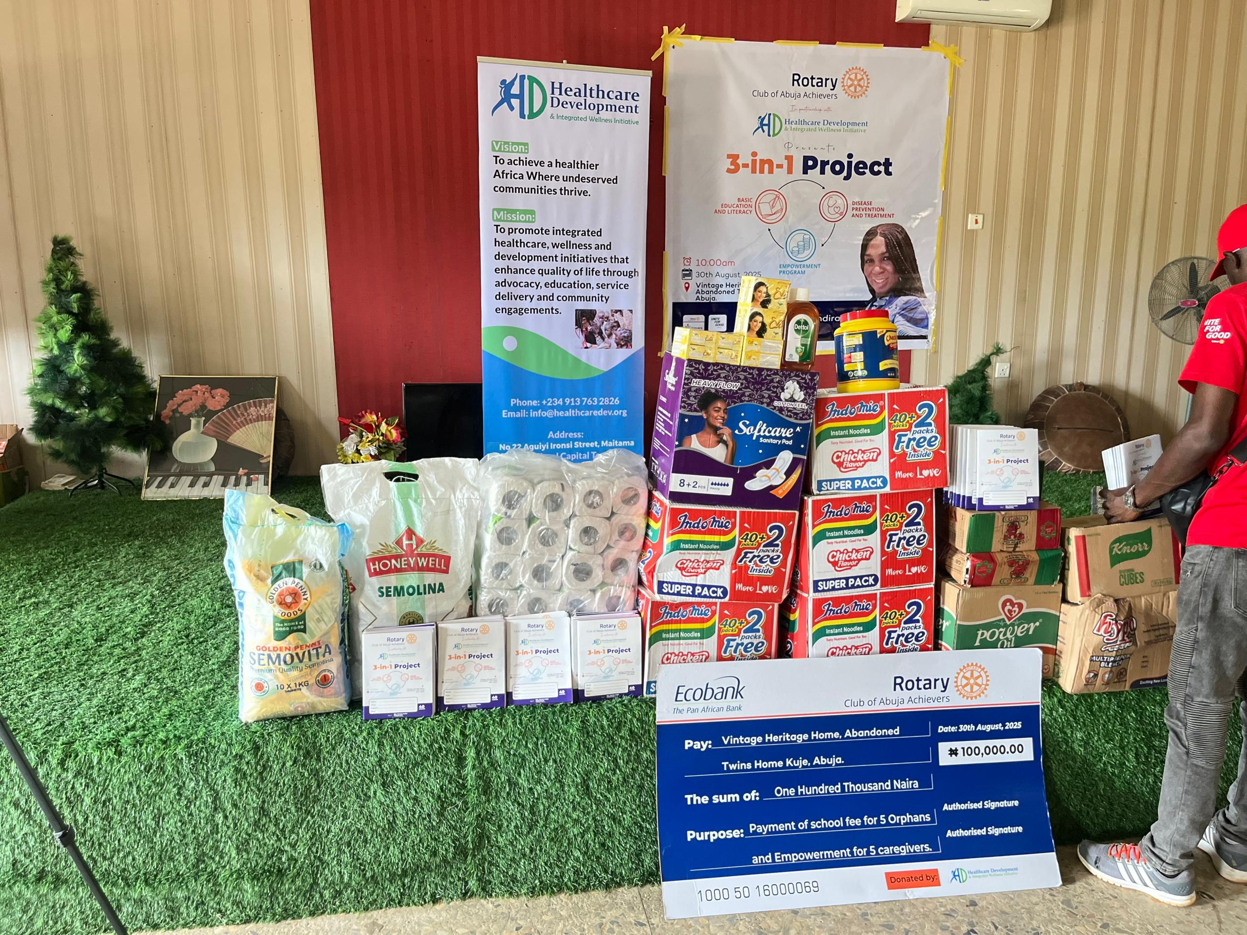 KUJE ORPHANAGE VISIT