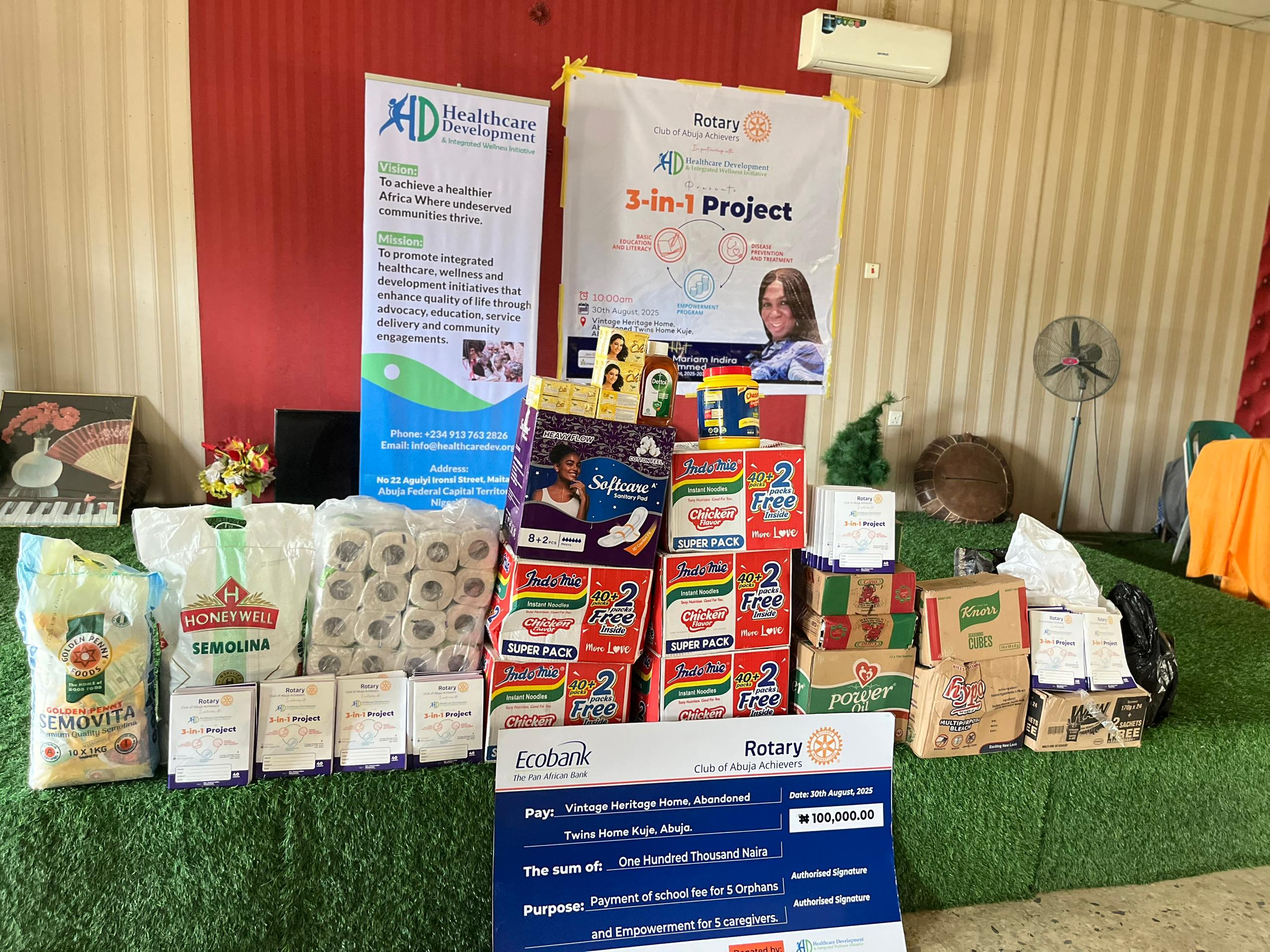 KUJE ORPHANAGE VISIT